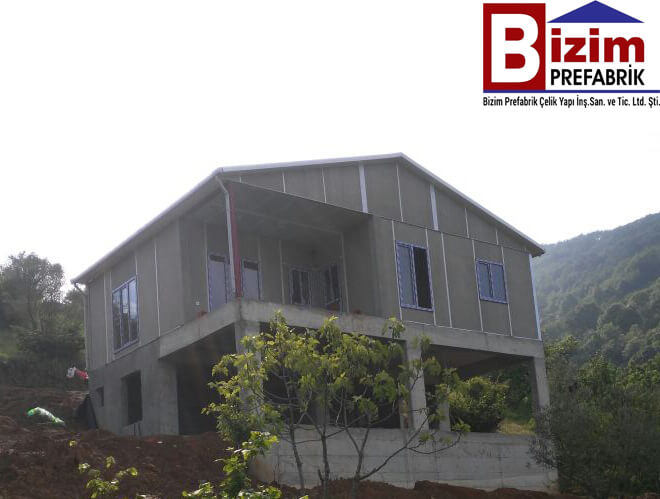 Ordu Prefabrik Ev Villa Dizayn